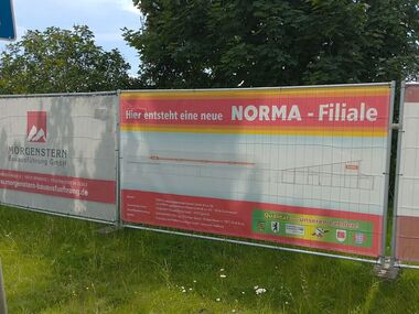 Neubau NORMA- Markt in Parchim, Brunnenstraße 15