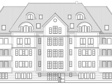 Fassadenstudie Wohnungsneubau in Plauen/ Vogtland