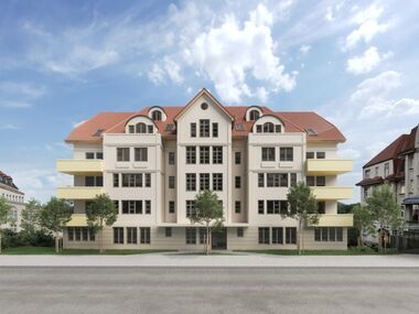 Visualisierung - Ansicht Weststraße